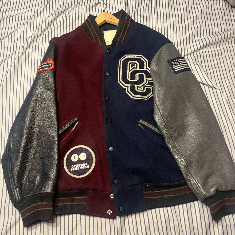 OPNING CEREMONY VARSITY JACKET